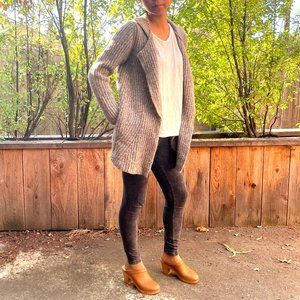 Eileen Fisher Wool Brown Sweater S/M